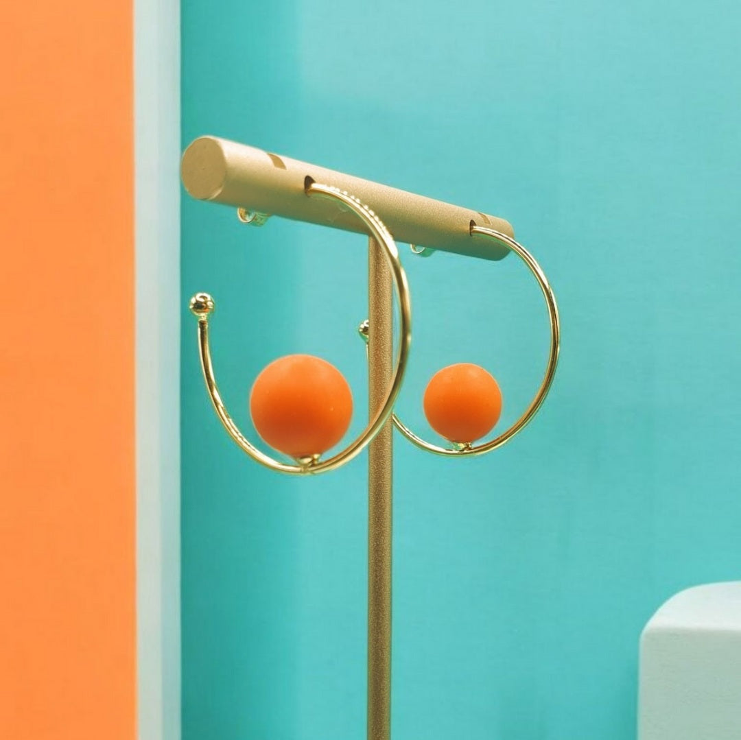 Creol med Perle - Orange