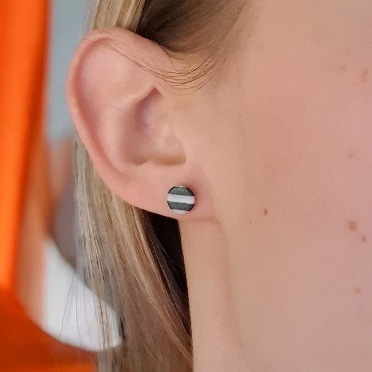 Stribede Dutter S - Sort og hvid