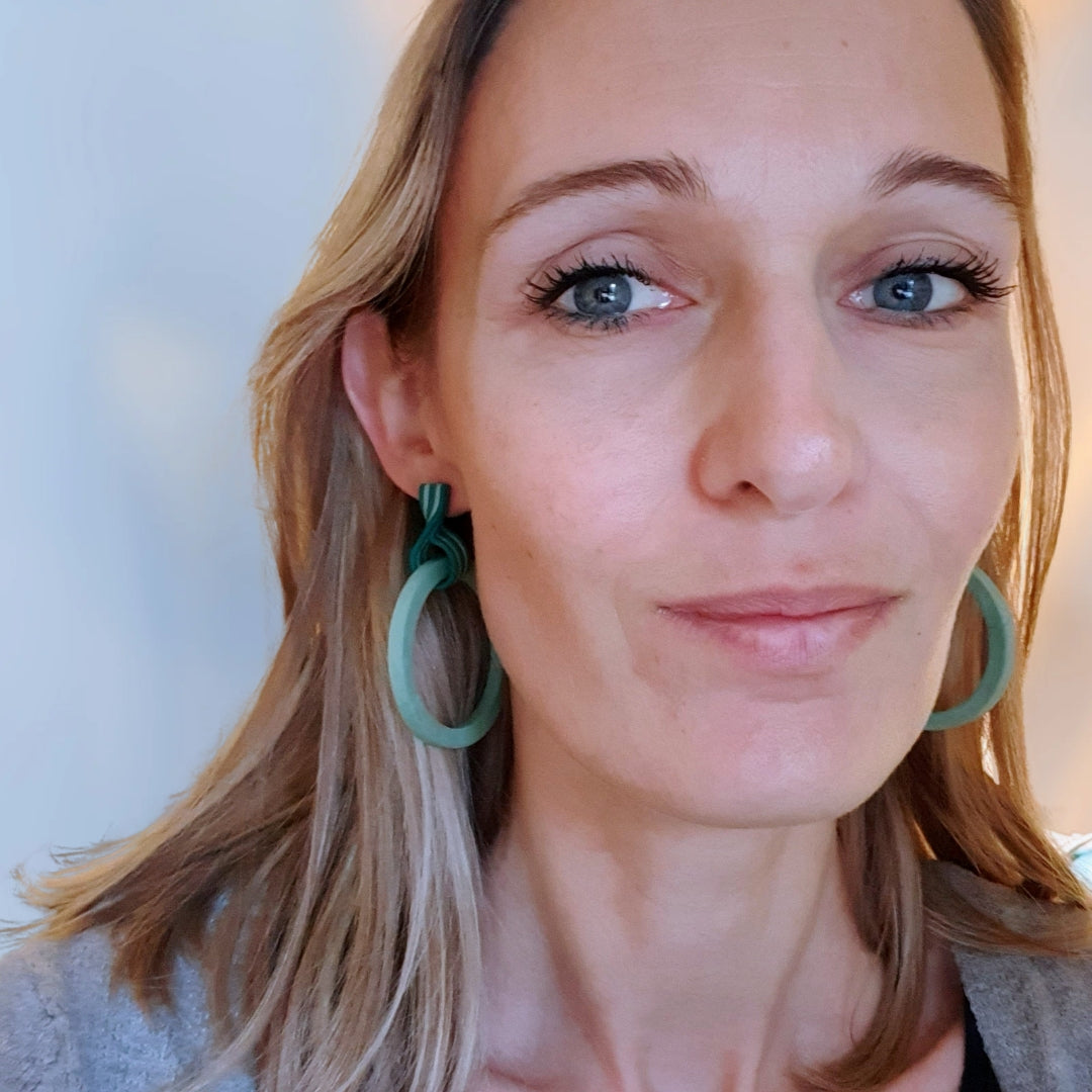 Store Cirkler - Jadegrøn og Smaragdgrøn
