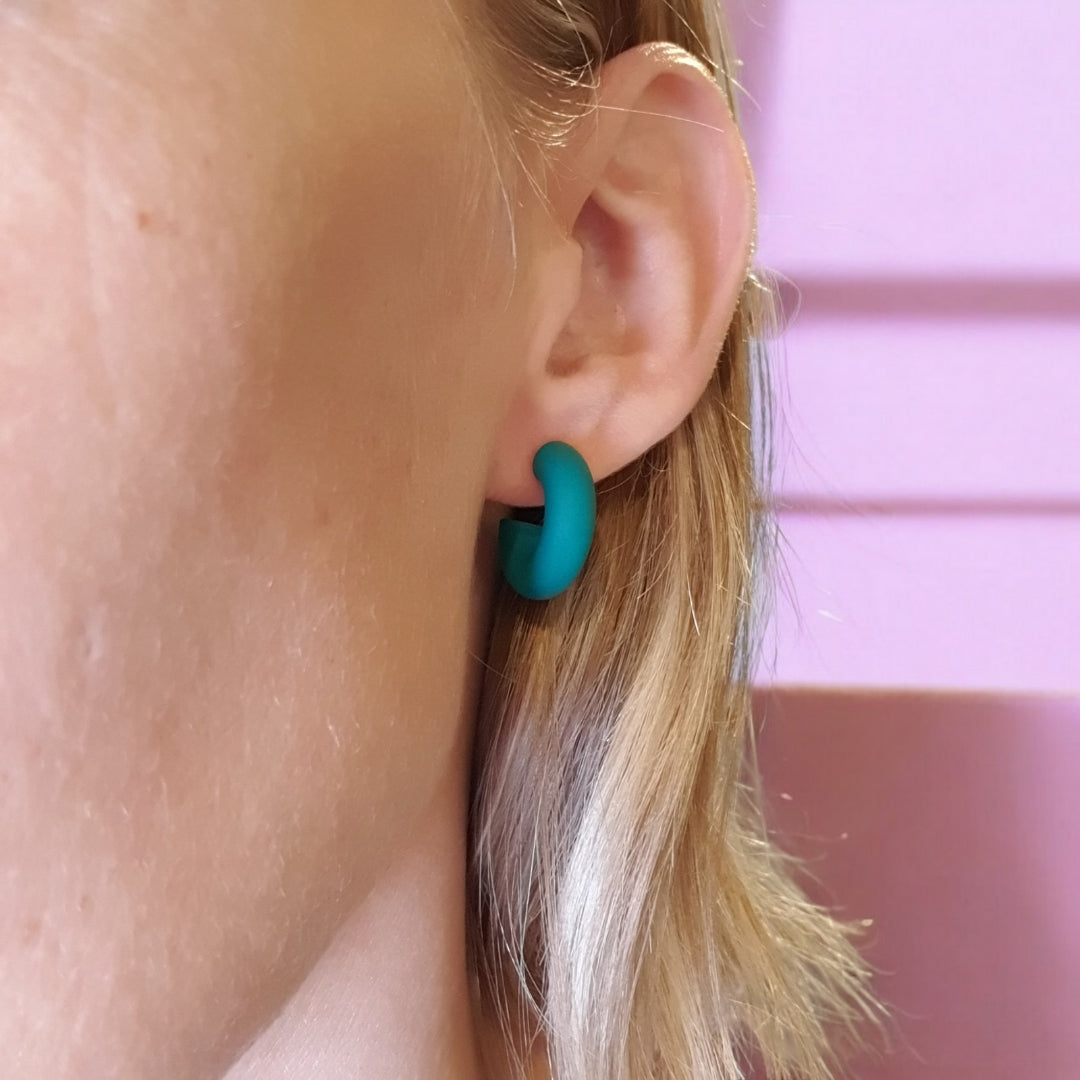 Hoops S - Smaragdgrøn