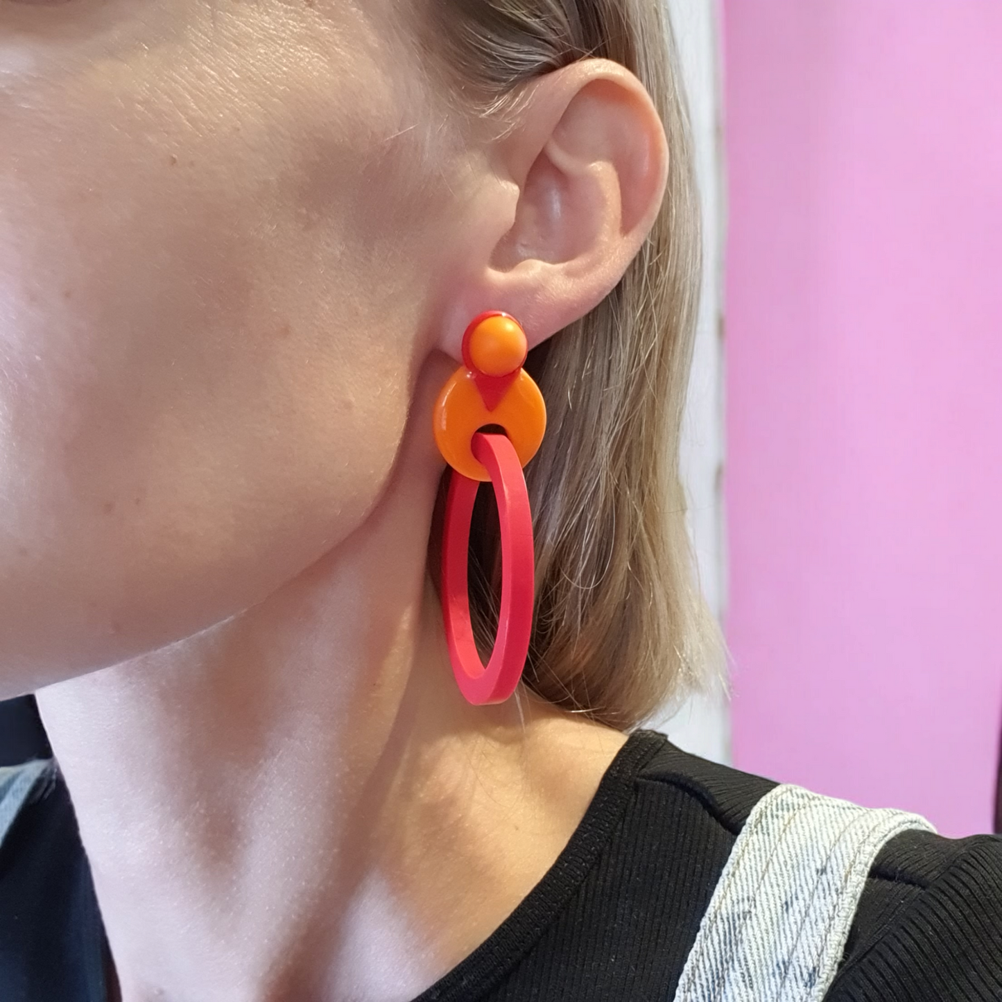 Store Cirkler -Rød og Orange