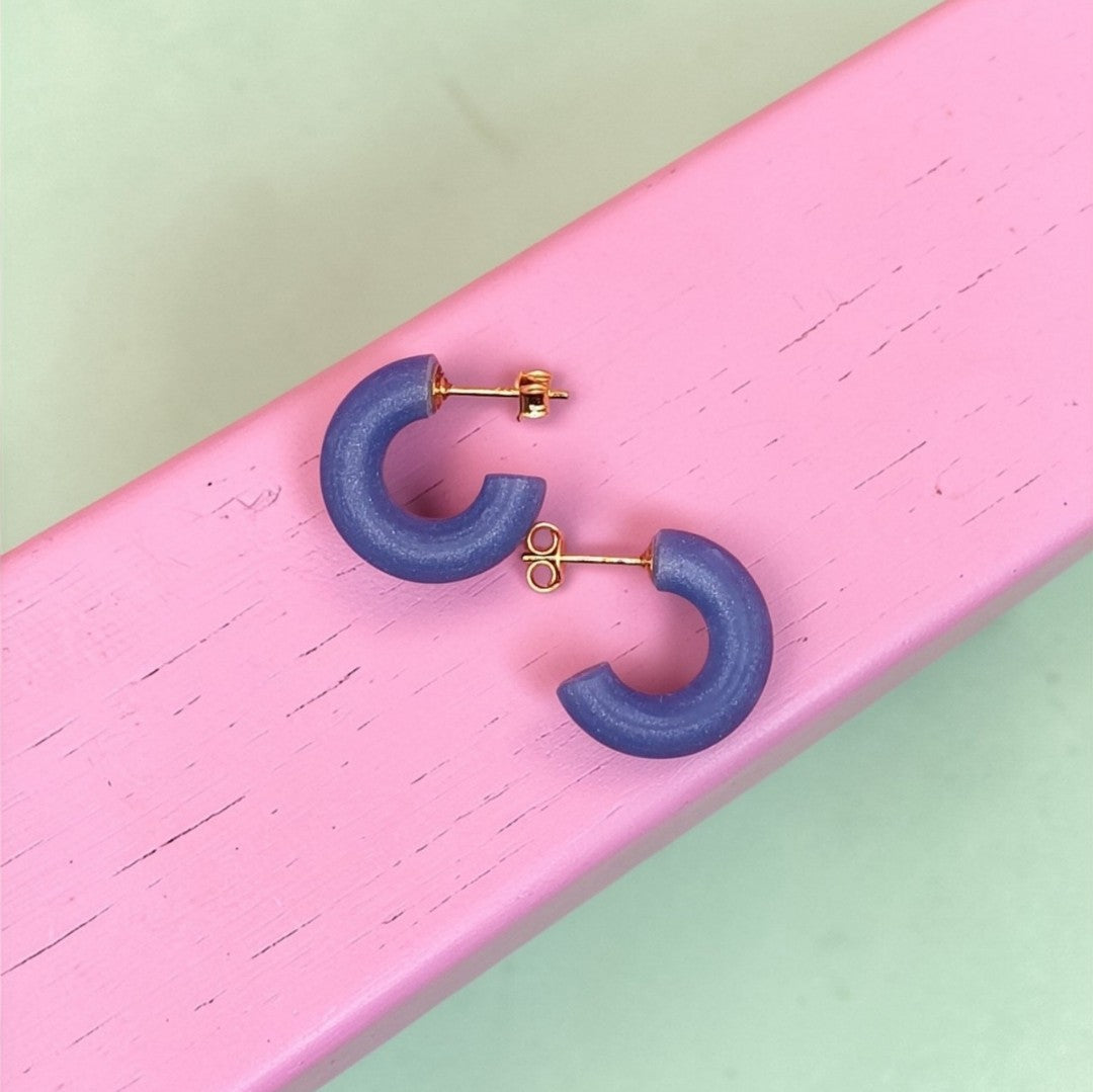 Hoops S - Agatblå