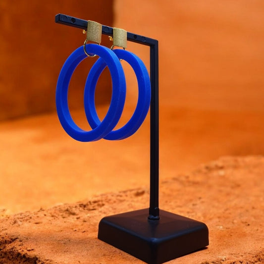 Store Cirkler - Koboltblå