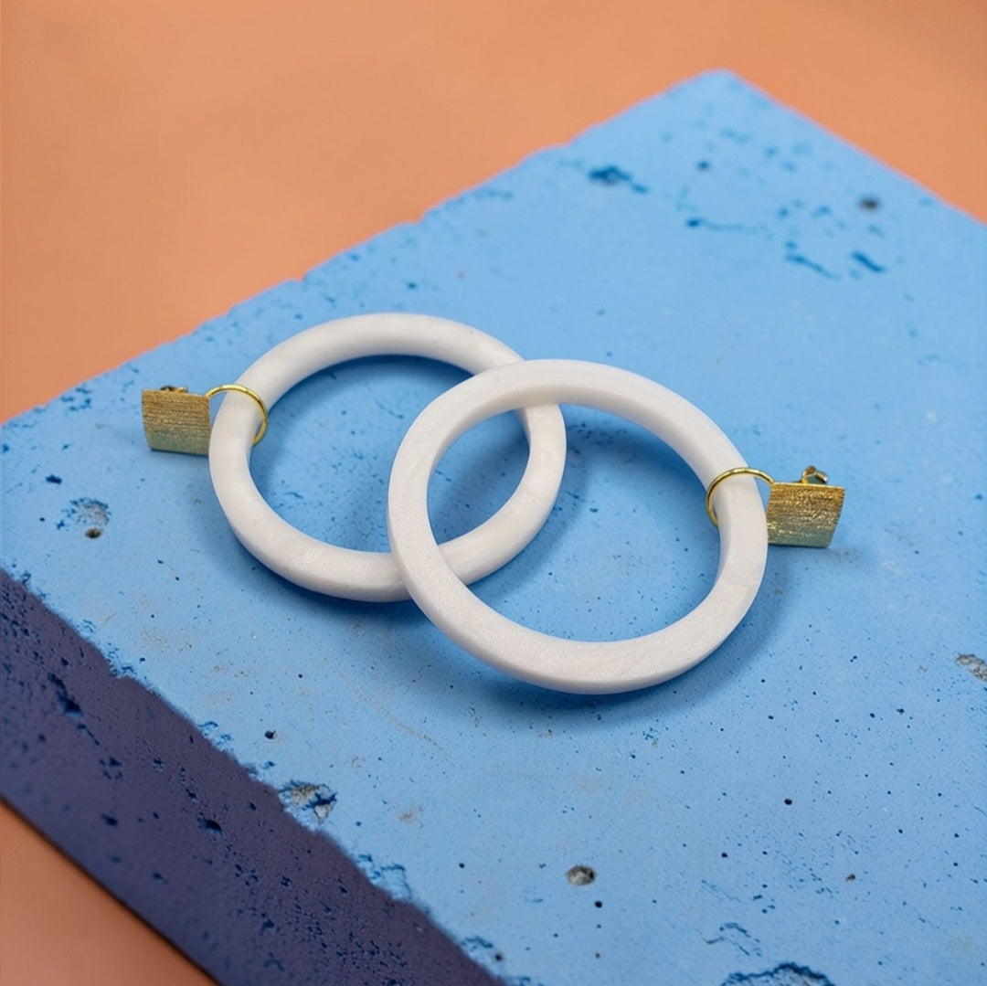 Store Cirkler - Hvid